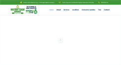 Desktop Screenshot of instantcashadvancecorp.com
